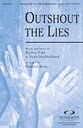 Outshout the Lies SATB choral sheet music cover